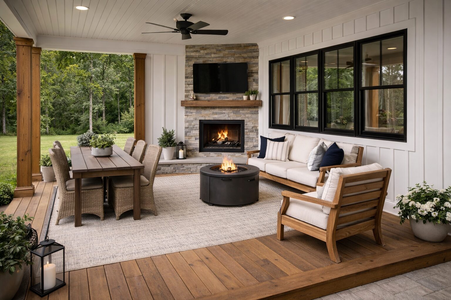 Deck sealing