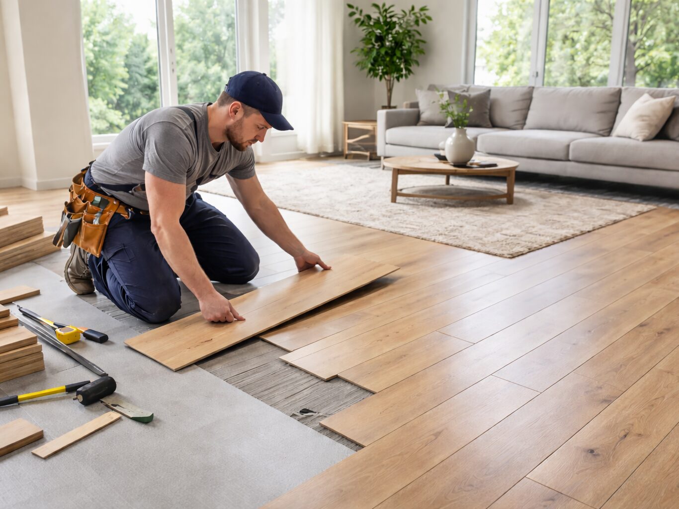 Flooring Transition Types: Reducers, Thresholds, T-Moldings, and Where Each One Goes