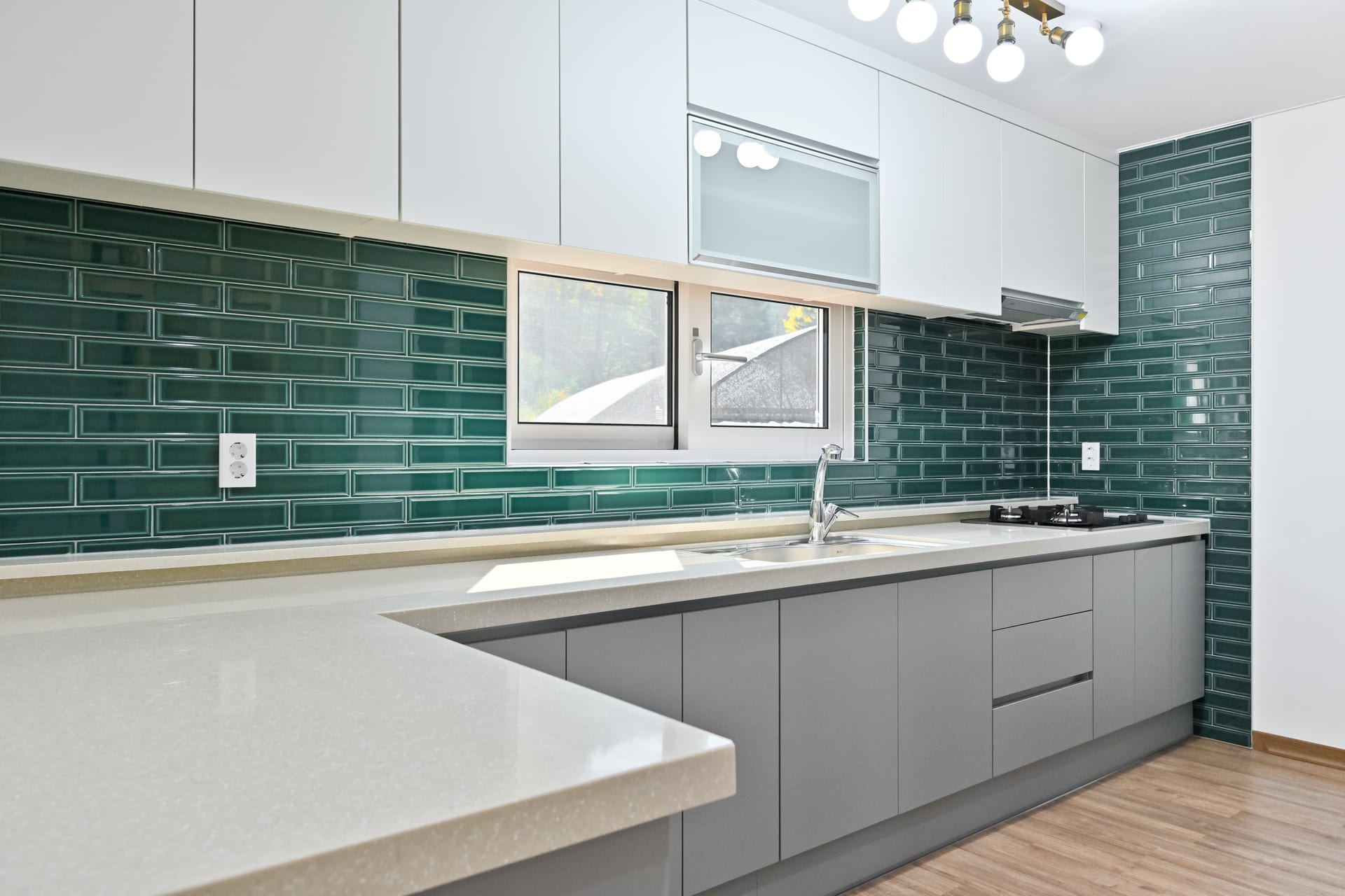 Kitchen finish work detail