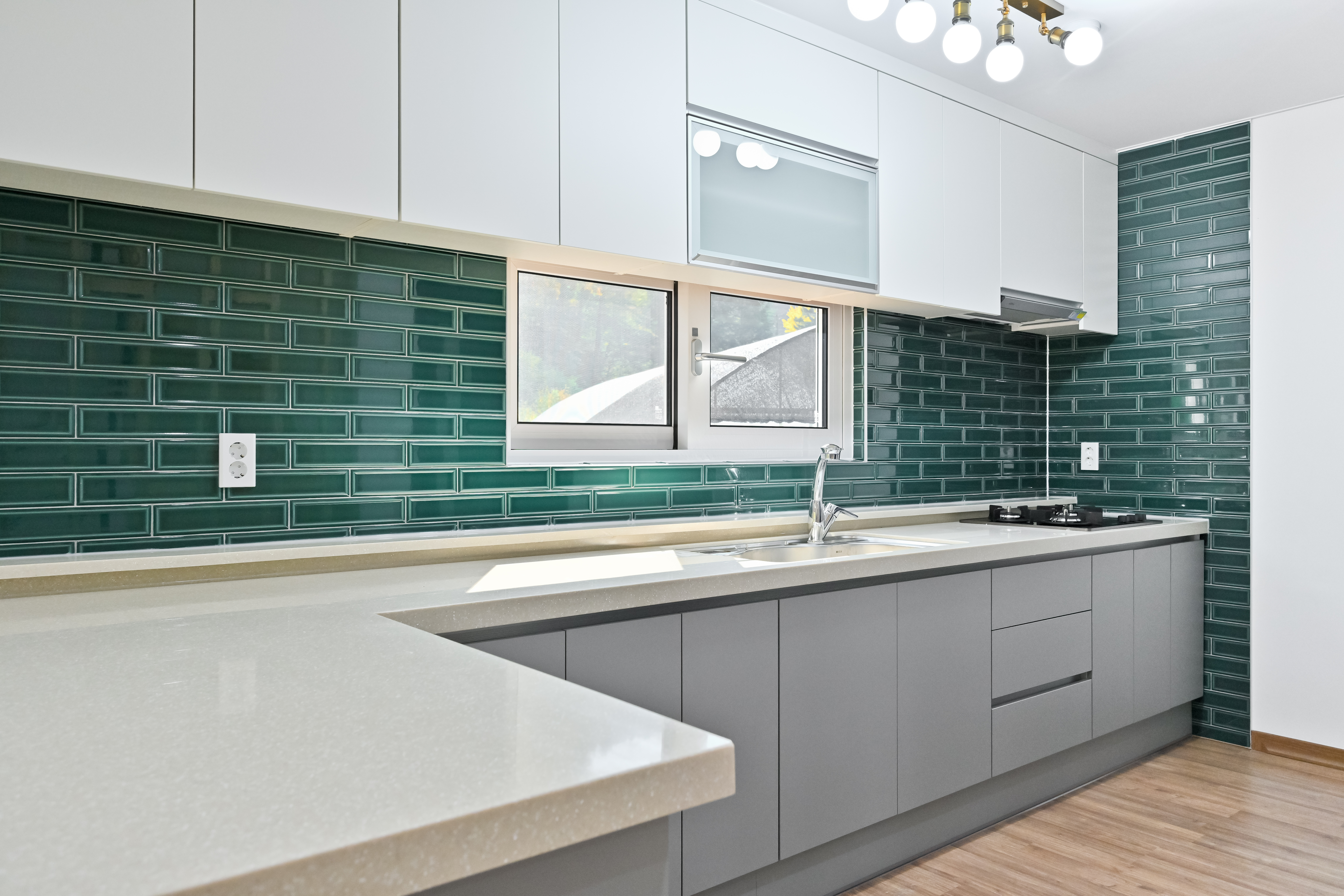 Kitchen finish work detail